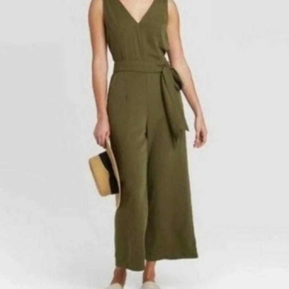 Olive Green Romper